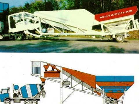 Mobil Beton Santralı 